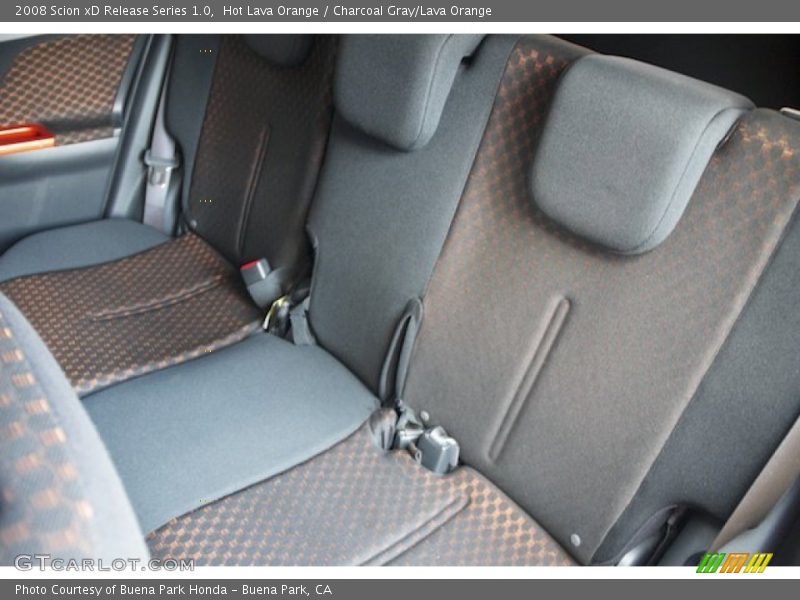 Hot Lava Orange / Charcoal Gray/Lava Orange 2008 Scion xD Release Series 1.0