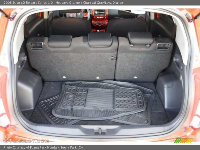 Hot Lava Orange / Charcoal Gray/Lava Orange 2008 Scion xD Release Series 1.0