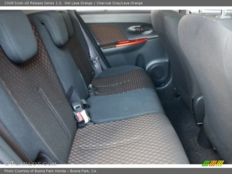 Hot Lava Orange / Charcoal Gray/Lava Orange 2008 Scion xD Release Series 1.0