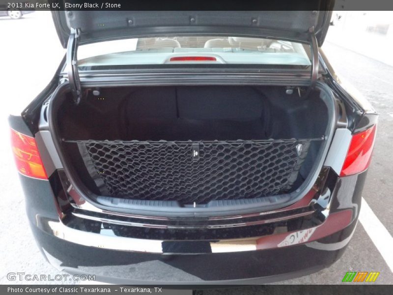 Ebony Black / Stone 2013 Kia Forte LX