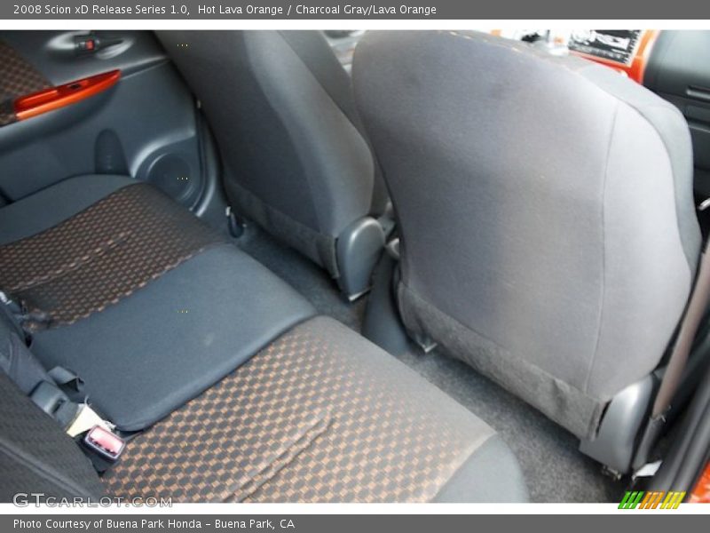 Hot Lava Orange / Charcoal Gray/Lava Orange 2008 Scion xD Release Series 1.0