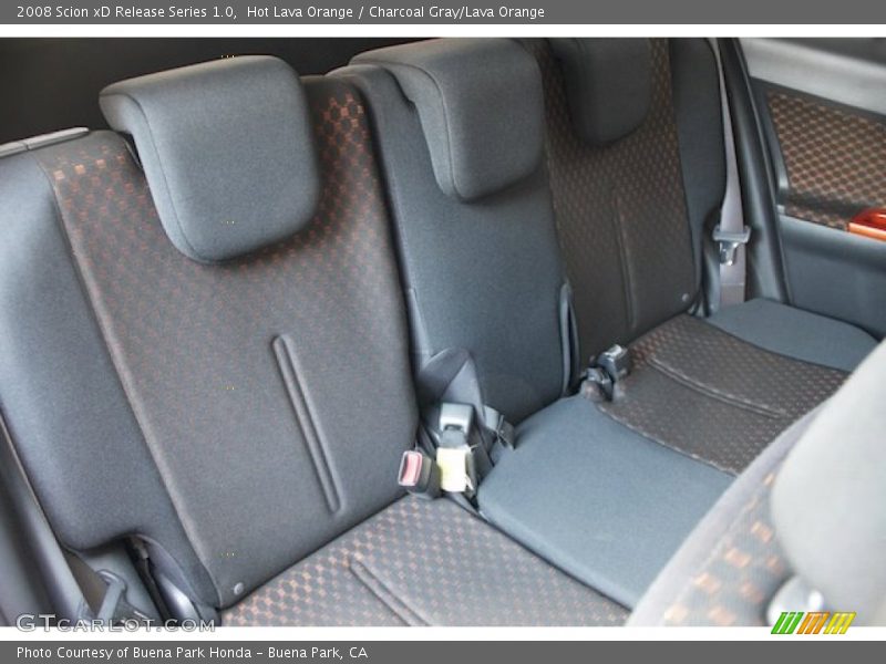 Hot Lava Orange / Charcoal Gray/Lava Orange 2008 Scion xD Release Series 1.0