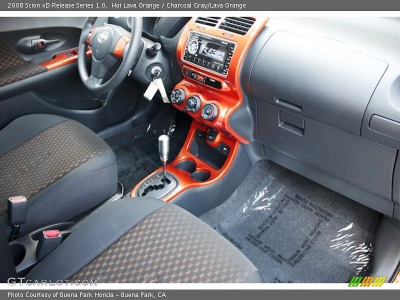 Hot Lava Orange / Charcoal Gray/Lava Orange 2008 Scion xD Release Series 1.0