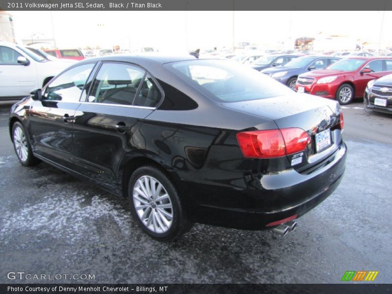 Black / Titan Black 2011 Volkswagen Jetta SEL Sedan