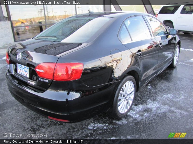 Black / Titan Black 2011 Volkswagen Jetta SEL Sedan