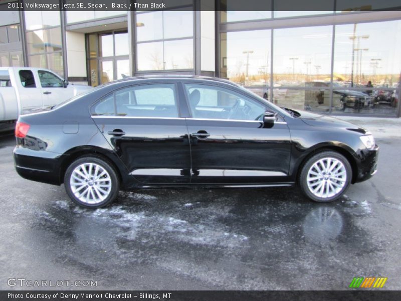 Black / Titan Black 2011 Volkswagen Jetta SEL Sedan