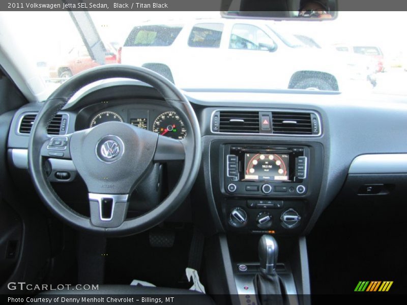 Black / Titan Black 2011 Volkswagen Jetta SEL Sedan
