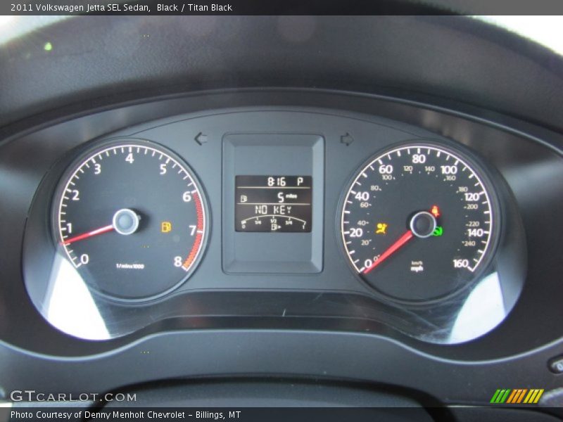 Black / Titan Black 2011 Volkswagen Jetta SEL Sedan