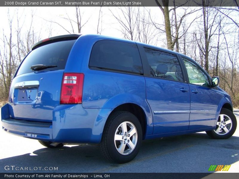 Marathon Blue Pearl / Dark Slate/Light Shale 2008 Dodge Grand Caravan SXT
