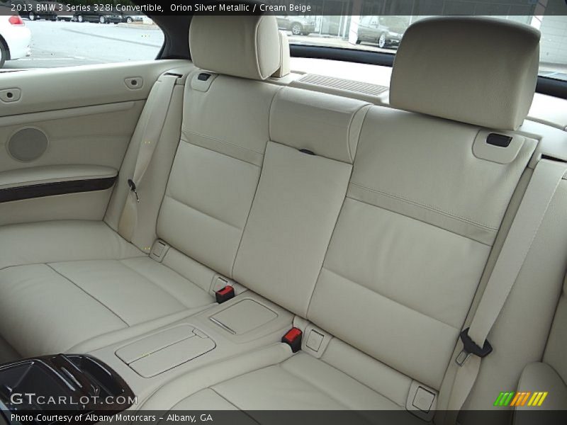 Orion Silver Metallic / Cream Beige 2013 BMW 3 Series 328i Convertible