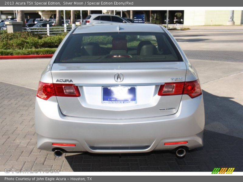 Silver Moon / Special Edition Ebony/Red 2013 Acura TSX Special Edition