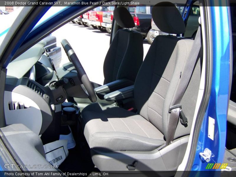 Marathon Blue Pearl / Dark Slate/Light Shale 2008 Dodge Grand Caravan SXT