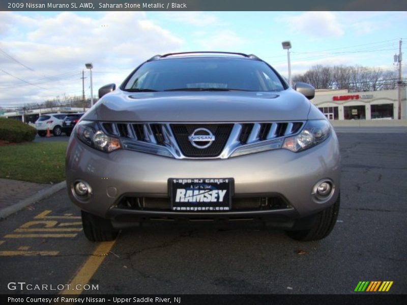Saharan Stone Metallic / Black 2009 Nissan Murano SL AWD