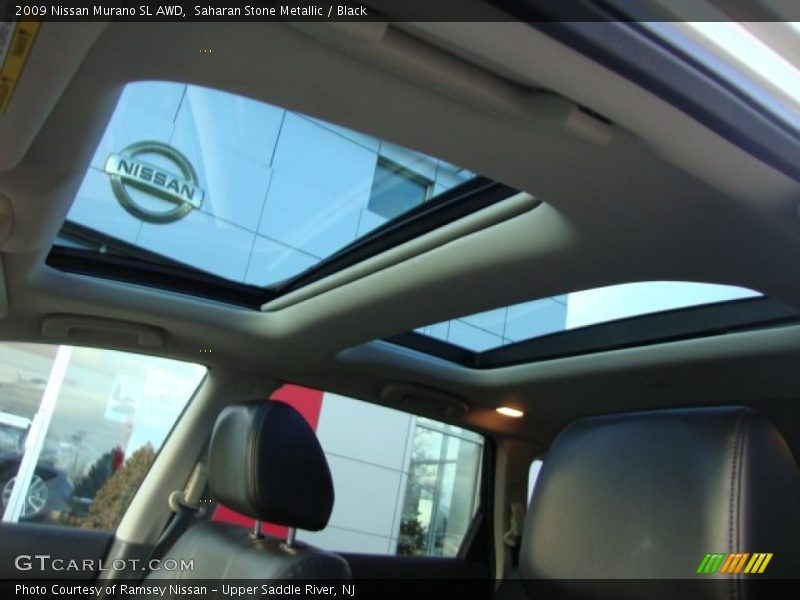 Saharan Stone Metallic / Black 2009 Nissan Murano SL AWD