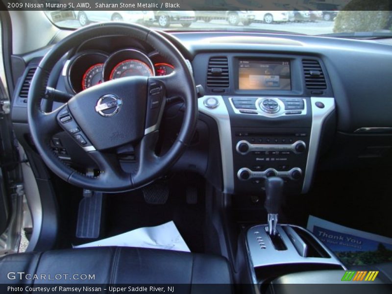 Saharan Stone Metallic / Black 2009 Nissan Murano SL AWD