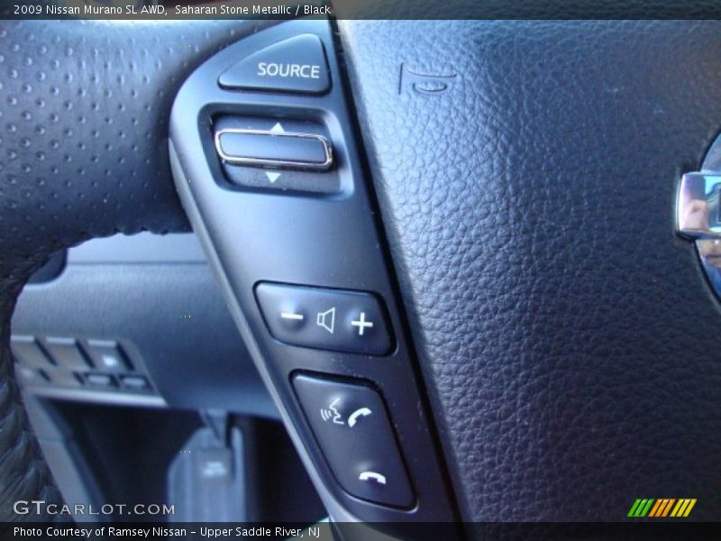 Saharan Stone Metallic / Black 2009 Nissan Murano SL AWD