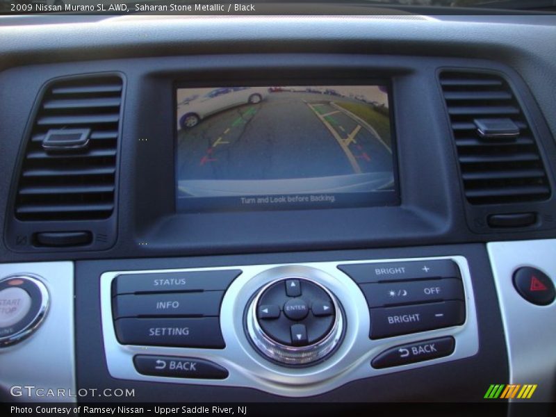 Saharan Stone Metallic / Black 2009 Nissan Murano SL AWD