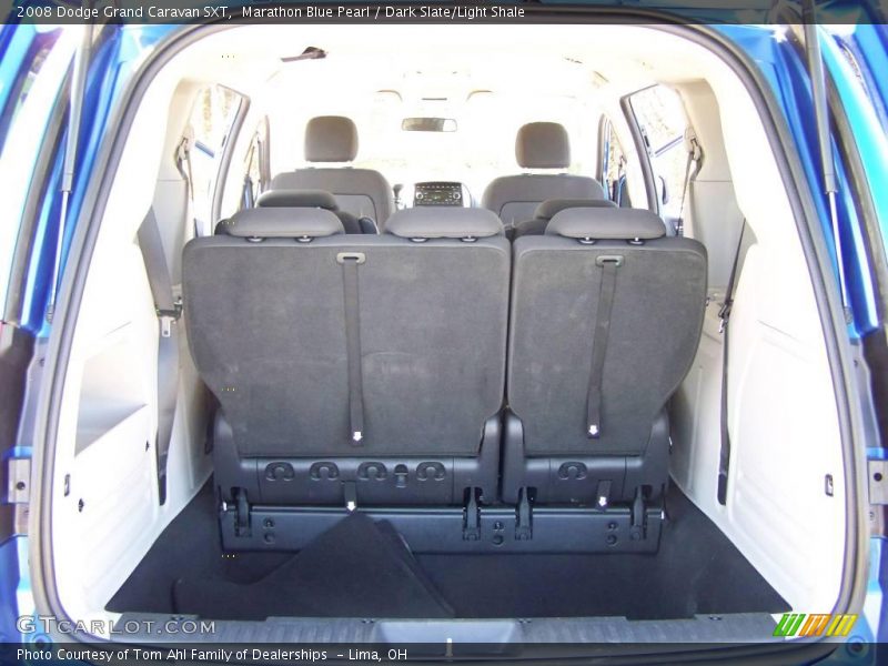 Marathon Blue Pearl / Dark Slate/Light Shale 2008 Dodge Grand Caravan SXT