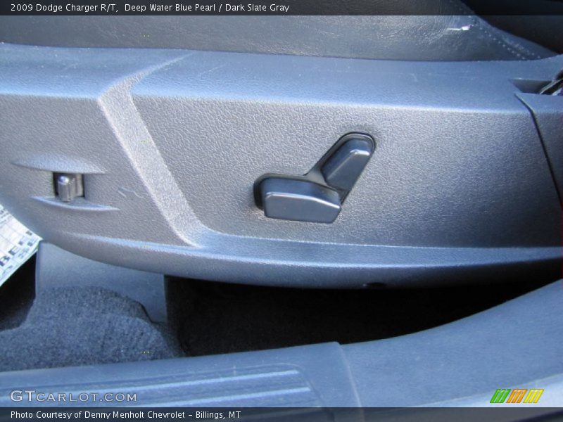 Deep Water Blue Pearl / Dark Slate Gray 2009 Dodge Charger R/T