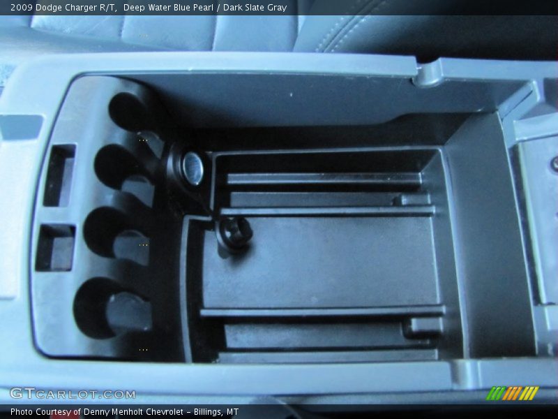 Deep Water Blue Pearl / Dark Slate Gray 2009 Dodge Charger R/T