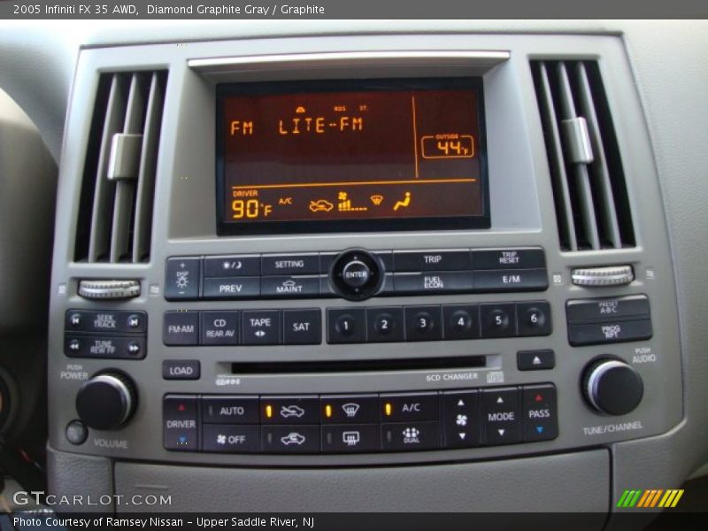Diamond Graphite Gray / Graphite 2005 Infiniti FX 35 AWD