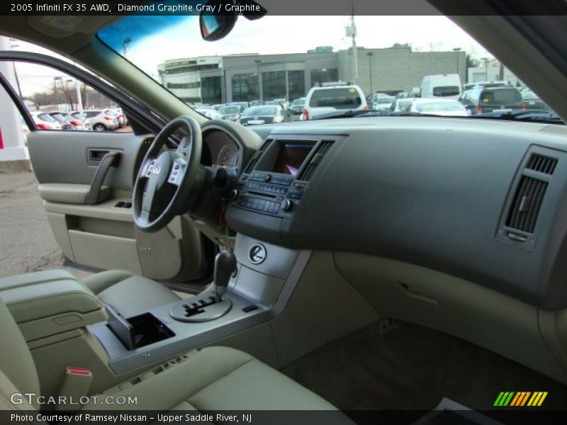 Diamond Graphite Gray / Graphite 2005 Infiniti FX 35 AWD