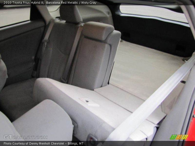 Barcelona Red Metallic / Misty Gray 2010 Toyota Prius Hybrid III