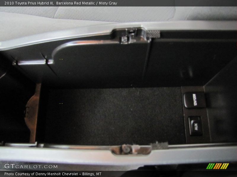 Barcelona Red Metallic / Misty Gray 2010 Toyota Prius Hybrid III