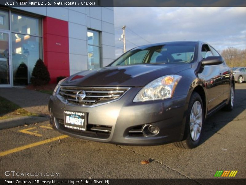 Metallic Slate / Charcoal 2011 Nissan Altima 2.5 S
