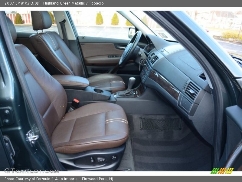 Front Seat of 2007 X3 3.0si