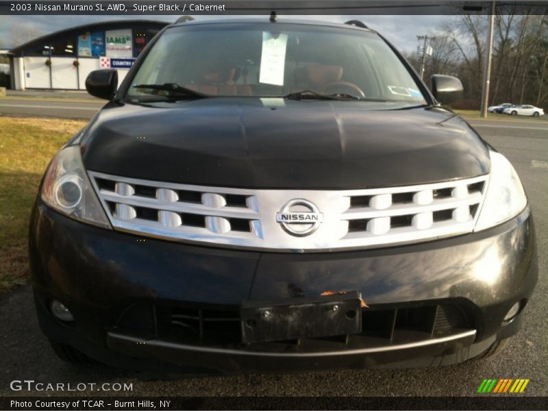 Super Black / Cabernet 2003 Nissan Murano SL AWD