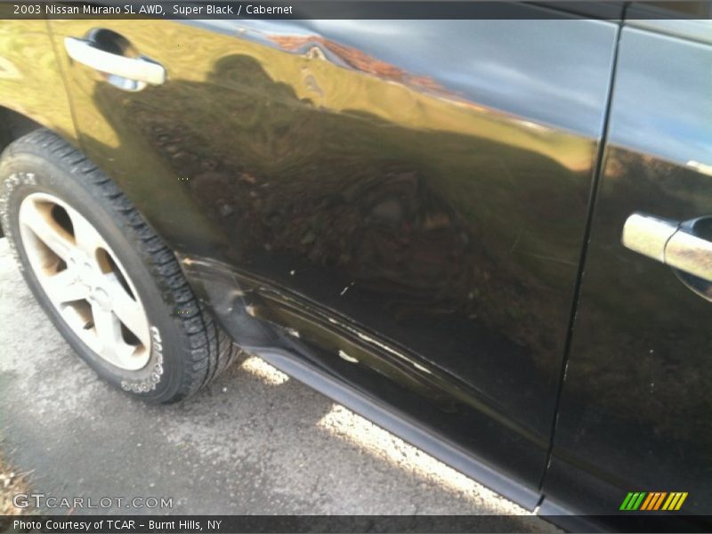 Super Black / Cabernet 2003 Nissan Murano SL AWD