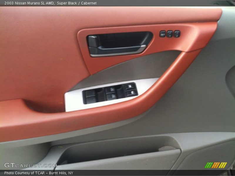 Super Black / Cabernet 2003 Nissan Murano SL AWD