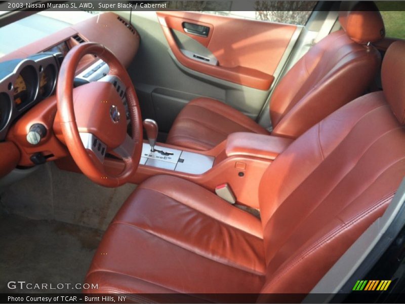 Super Black / Cabernet 2003 Nissan Murano SL AWD