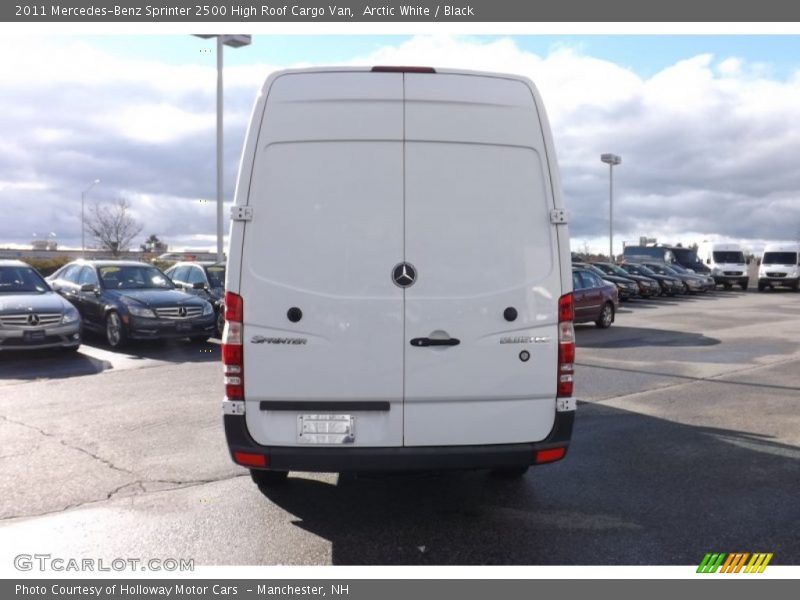 Arctic White / Black 2011 Mercedes-Benz Sprinter 2500 High Roof Cargo Van