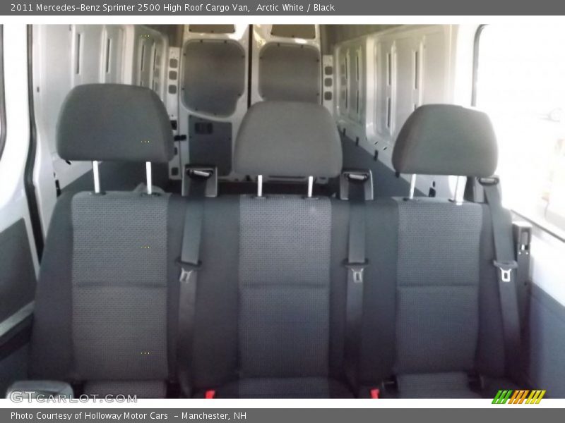 Arctic White / Black 2011 Mercedes-Benz Sprinter 2500 High Roof Cargo Van