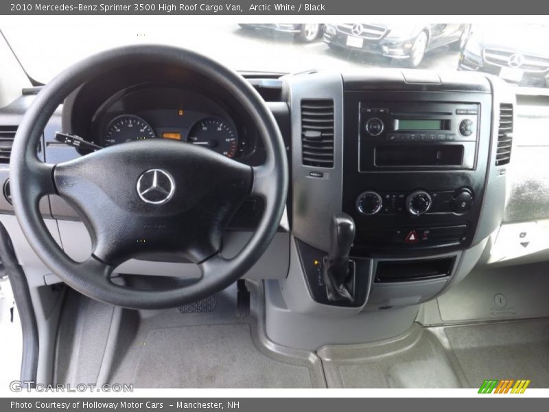 Arctic White / Black 2010 Mercedes-Benz Sprinter 3500 High Roof Cargo Van