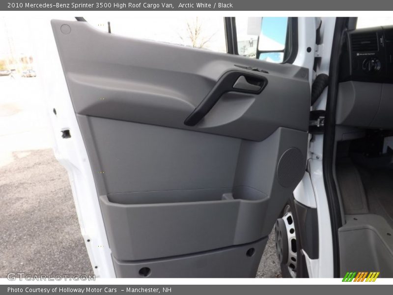 Arctic White / Black 2010 Mercedes-Benz Sprinter 3500 High Roof Cargo Van