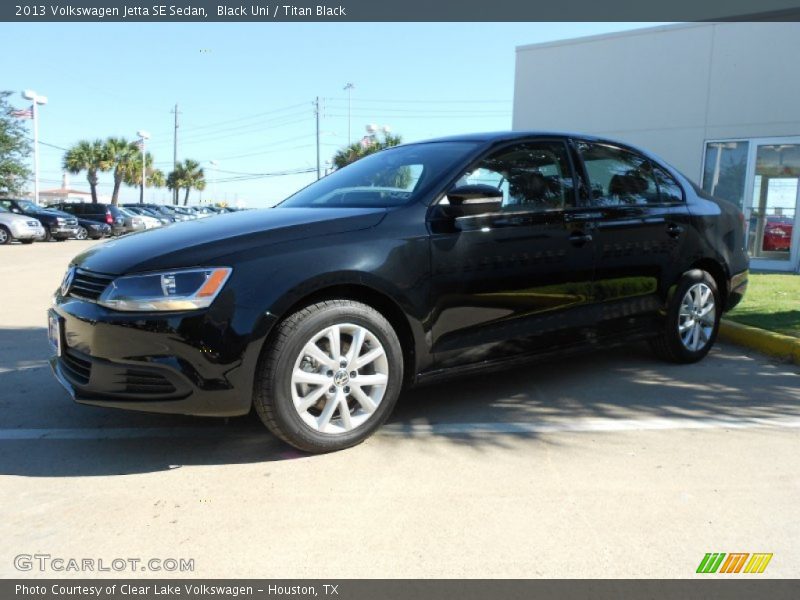 Black Uni / Titan Black 2013 Volkswagen Jetta SE Sedan