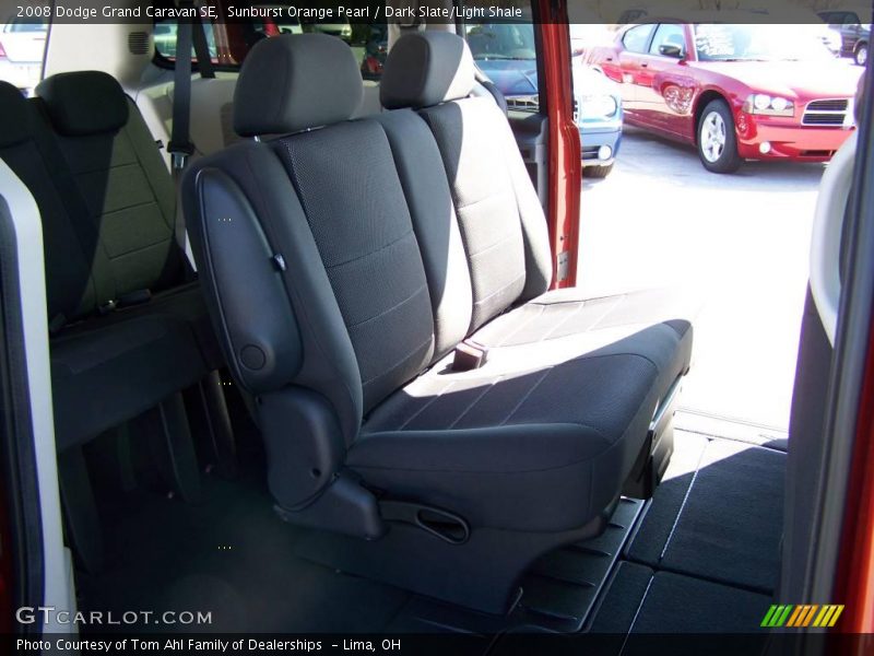 Sunburst Orange Pearl / Dark Slate/Light Shale 2008 Dodge Grand Caravan SE