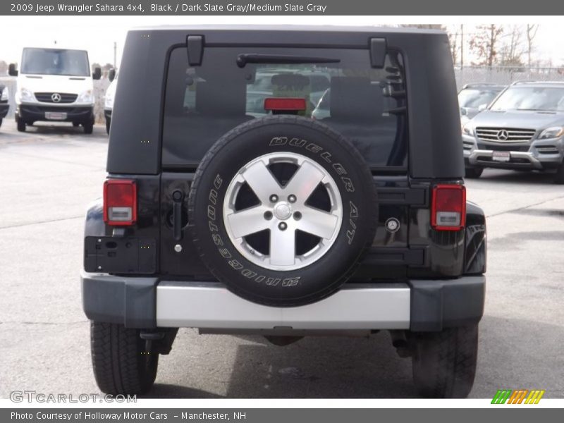Black / Dark Slate Gray/Medium Slate Gray 2009 Jeep Wrangler Sahara 4x4