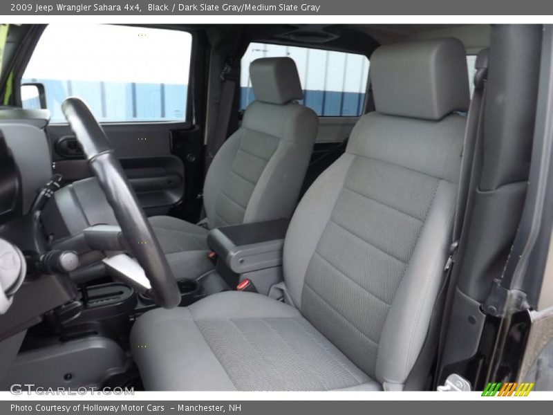 Black / Dark Slate Gray/Medium Slate Gray 2009 Jeep Wrangler Sahara 4x4