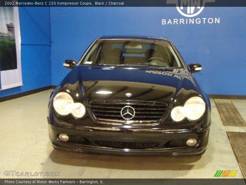 Black / Charcoal 2002 Mercedes-Benz C 230 Kompressor Coupe