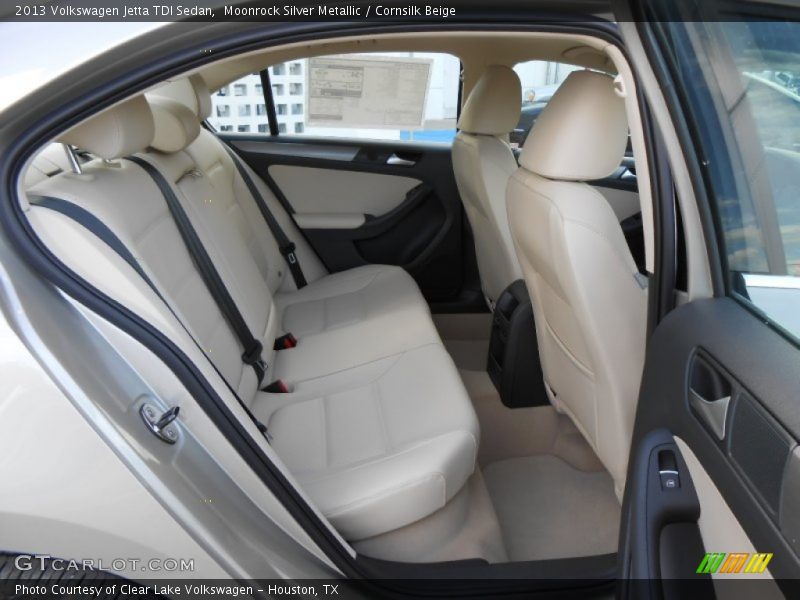 Moonrock Silver Metallic / Cornsilk Beige 2013 Volkswagen Jetta TDI Sedan