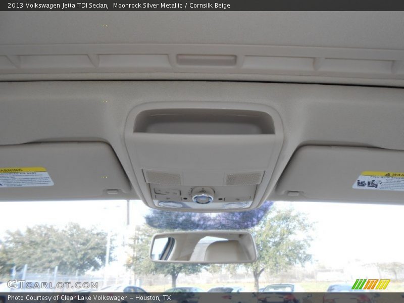 Moonrock Silver Metallic / Cornsilk Beige 2013 Volkswagen Jetta TDI Sedan