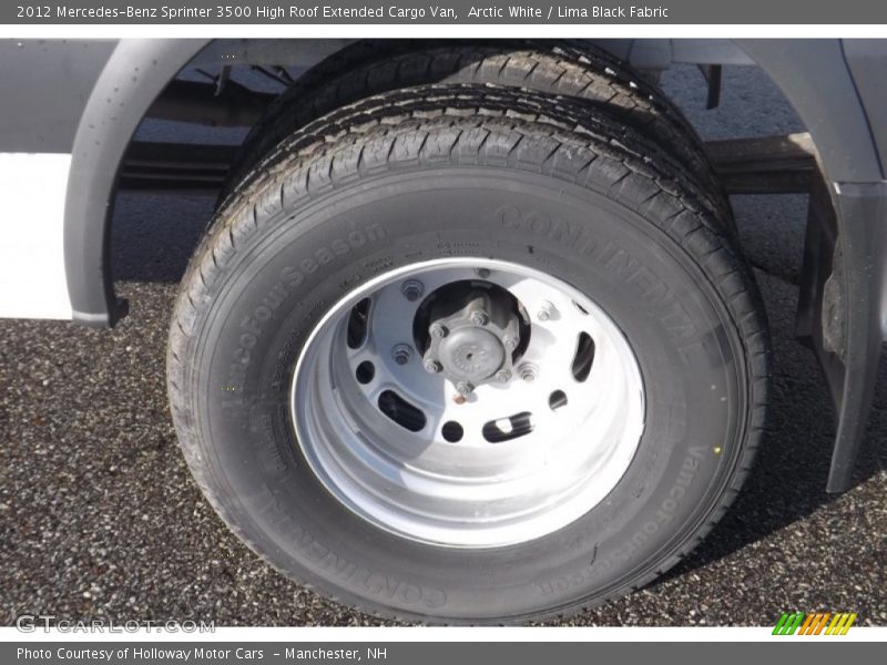 Arctic White / Lima Black Fabric 2012 Mercedes-Benz Sprinter 3500 High Roof Extended Cargo Van