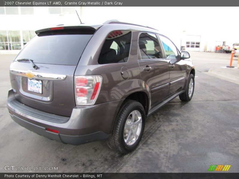 Granite Gray Metallic / Dark Gray 2007 Chevrolet Equinox LT AWD