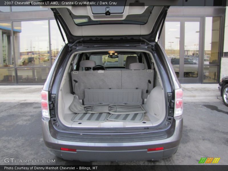 Granite Gray Metallic / Dark Gray 2007 Chevrolet Equinox LT AWD