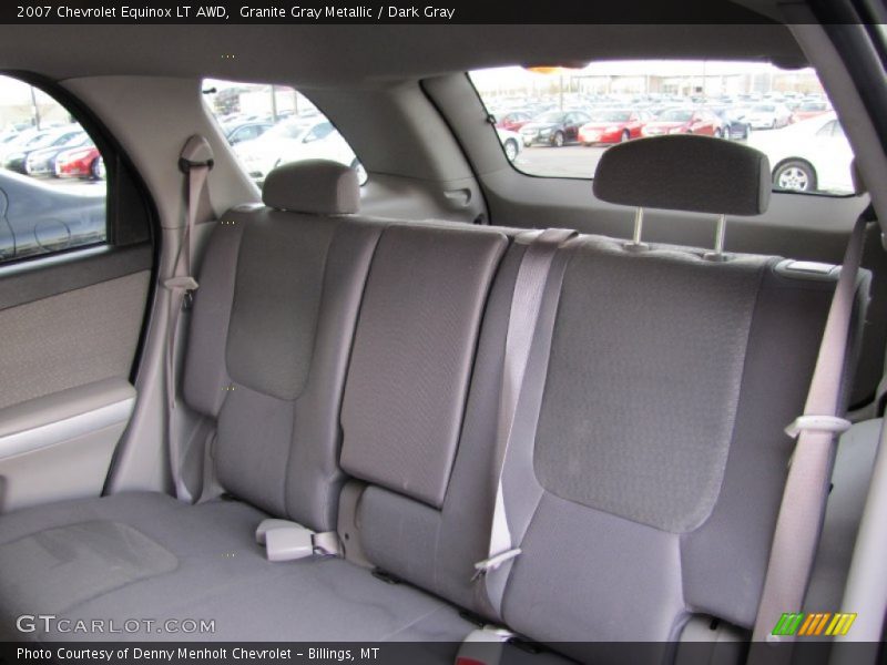 Granite Gray Metallic / Dark Gray 2007 Chevrolet Equinox LT AWD