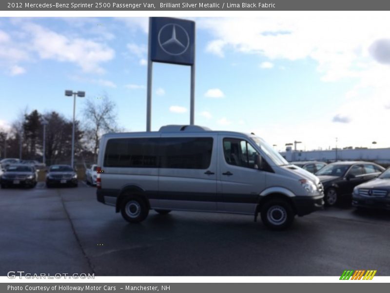 Brilliant Silver Metallic / Lima Black Fabric 2012 Mercedes-Benz Sprinter 2500 Passenger Van